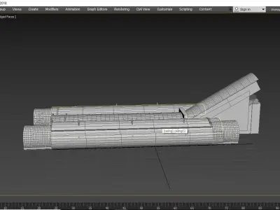 Russian Metro station model Low-poly 3D model