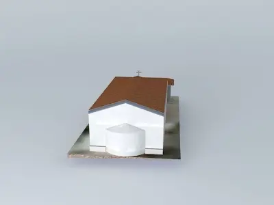 Church house Free 3D model purchase