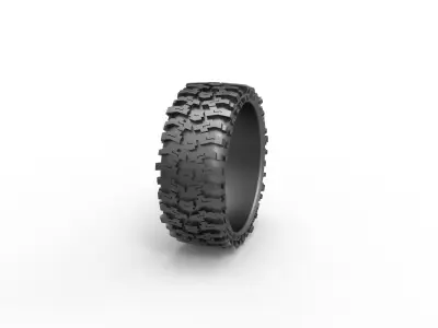 Rock bouncer Ring 3D print model