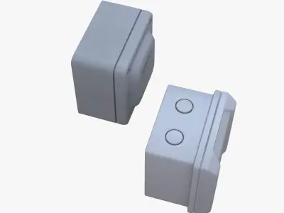 Electrical Boxes - Set of 2 3D model
