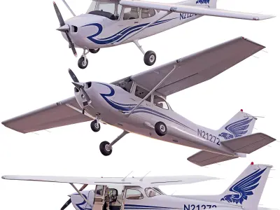 Cessna 172   3D model