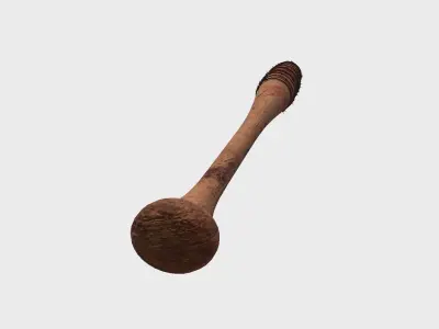 Baseball Bat Weapon 02 - Lucille - Character Weaponry 3D model