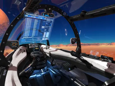 Spaceship Cockpit v4 3D model purchase
