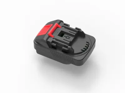 hand drill battery case 3D model