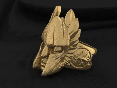 Spartan ring 3D print model