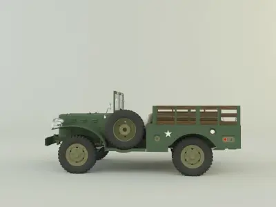 Dodge WC 51 3D model