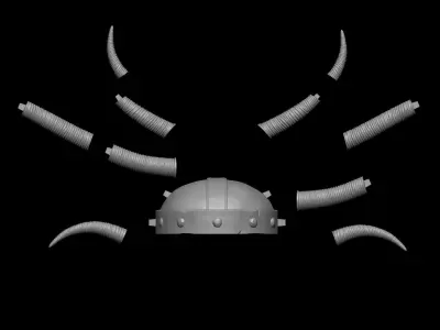 Thor Bonecrusher Helmet 3D print model