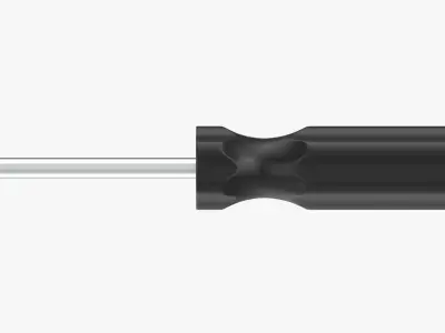Cross head screwdriver 02 3D model