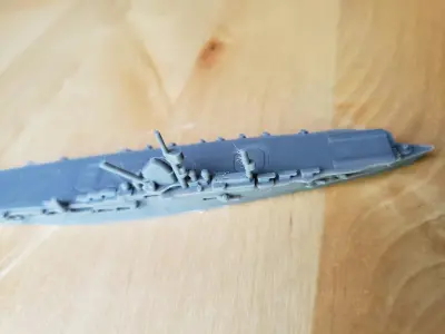 German Graf Zeppelin Class Aircraft Carrier 3D print model