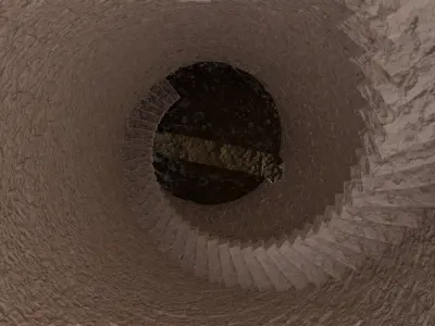 Desert Tower 3D model