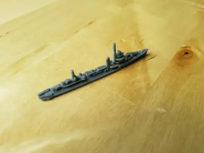 US Sims Class Destroyer 3D print model
