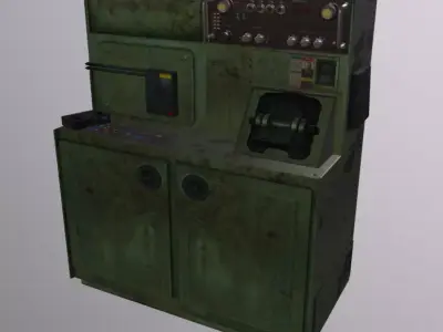 TransportHubConsole Low-poly 3D model