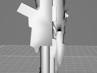 STAR WARS Nien Nunb - Low Poly Game - Battlefield - FBX MODEL Low-poly 3D model