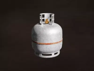 Tank Cylinders Bombonas Series Content Flux Tools G2 N4-6 3D model