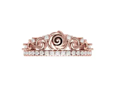 Antique Wedding Band 3D print model