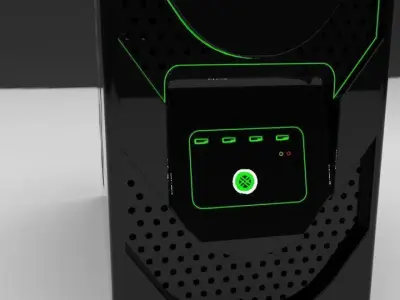 BOXX workstation model 2 Free 3D model