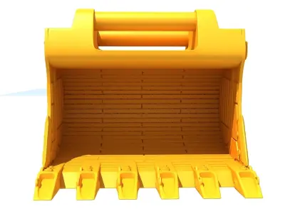 Excavator Bucket 3D model