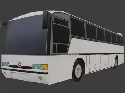 Marcopolo Viaggo GV 1000 Low-poly 3D model