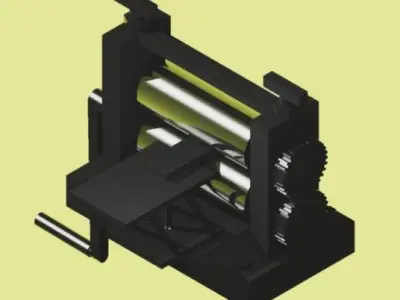 Rolling rig Free 3D model