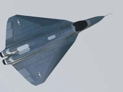 Jet Plane Model 3D model