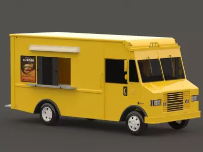 Truck 3D model by 3dlattest