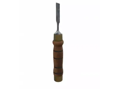 Antique Chisels Woodworking Tools 3D model buy