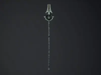 Heavens Spear Low-poly 3D model
