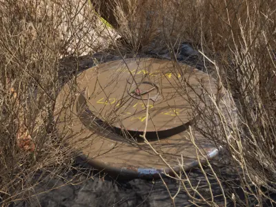 US WW2 M6 Anti-Tank Mine 3D model