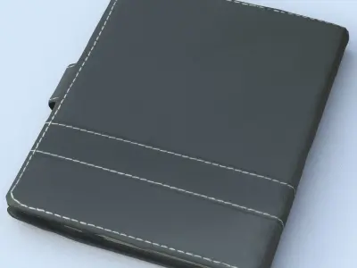 Notebook Middle Poly 3D model purchase