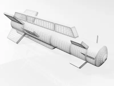 Missile 03 3D model