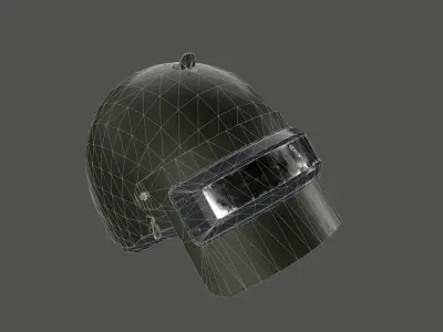 Altyn K6-3  Helmet Low-poly game ready Low-poly 3D model