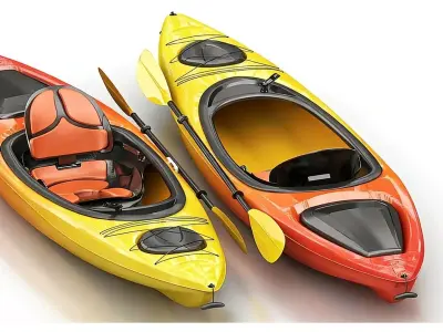Kayak 3D model