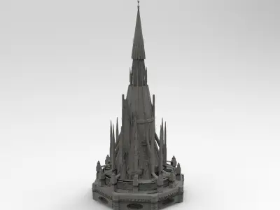 Arch Magician Tower Palace 14  3D model