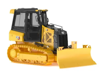 CAT D1 Small Dozers 3D model