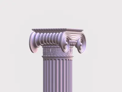 Ionic column 3D print model