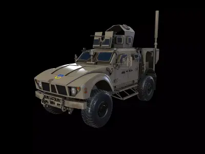 Vehicle Armi Low-poly 3D model
