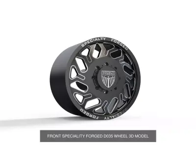 best seller speciality forged dually wheels 3D Model Collection 3D Model Pack