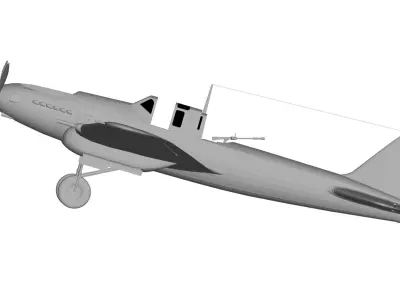 Ilyushin Il-2 3D model buy