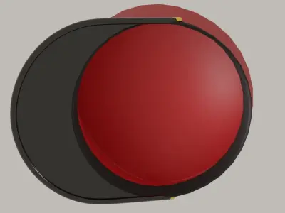 OFFICER CAP Free 3D model