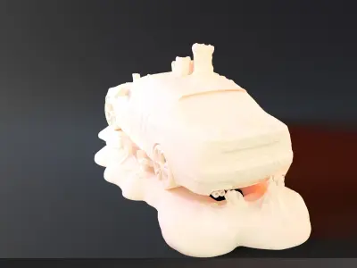 Candle Car Free 3D print model