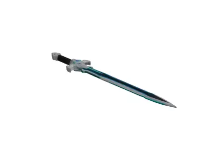 Futuristic Energy Sword in Unreal 5 3D model
