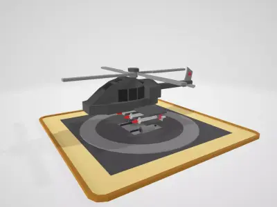 Airplanes and airfields Free 3D model