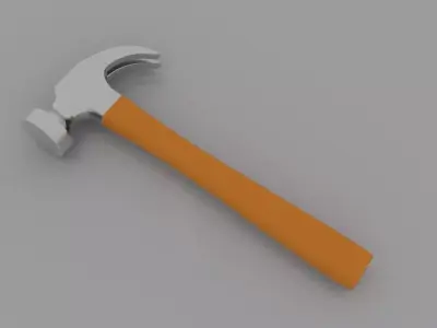 Hammer 3D model 6