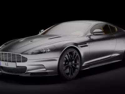 Aston Martin DB 9 3D model