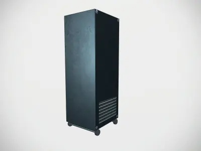 Circuit Pannel Box Low-poly 3D model