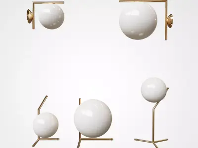 FLOS IC Lights Family Part I 3D model