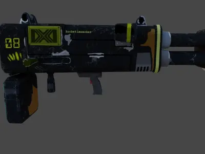 Rocket Launcher 3D model order