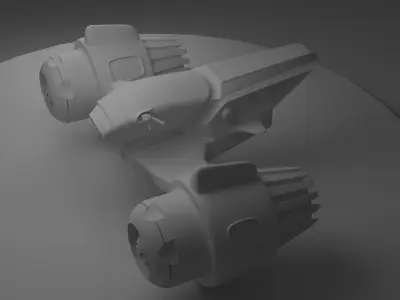 moto futurista  Free 3D model