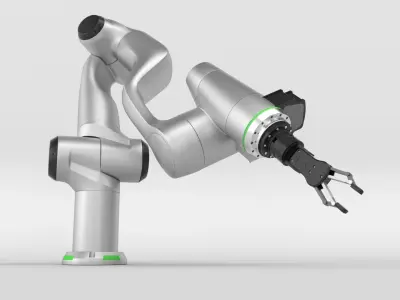 Robotic Arm Agile Diana 3D model