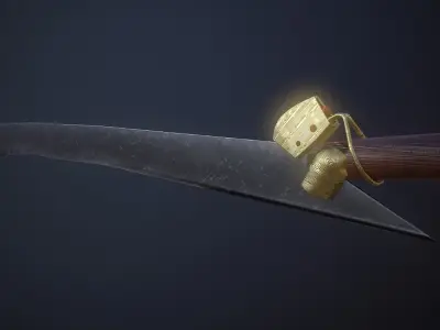 Royalty Swords Low-poly 3D model